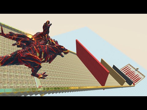 All Units Fall Into Quicksand Trap  - Animal Revolt Battle Simulator