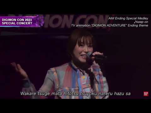 Digimon 1-4 openings evolution songs and endings live (2014-2024)