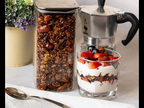 Healthy Granola Recipe with Date Syrup | The BEST Granola You Can Make At Home