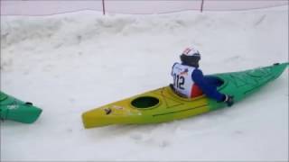 preview picture of video 'Snow Kayak 2014, Druskininkai SnowArena'