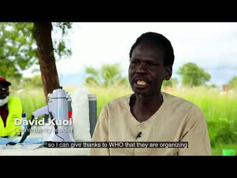 WHO South Sudan Vaccination Boost