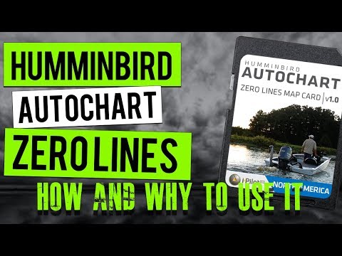 How To Use Humminbird Autochart Zero Lines (and WHY)