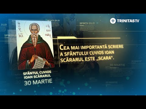 Sfântul Cuvios Ioan Scărarul – 30 martie #Sinaxar