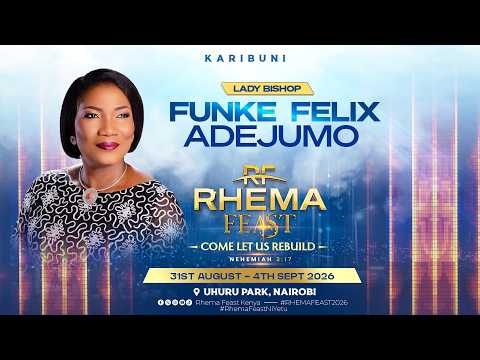 RHEMA FEAST 2026 | DAY 2 | SESSION 4 | YOU CAN REBUILD | LADY BISHOP FUNKE FELIX ADEJUMO