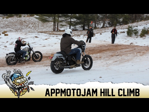 Appmotojam Motorcycle Hill Climb & Snow Scramble - Deadbeatcustoms.com