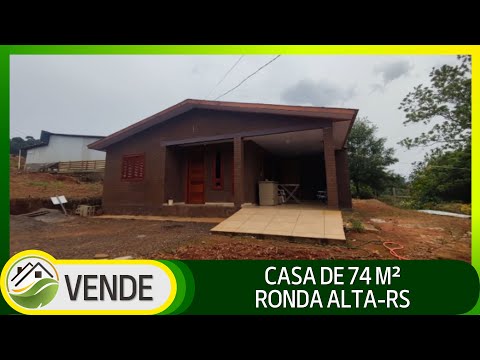 CASA DE 74 M² EM RONDA ALTA-RS