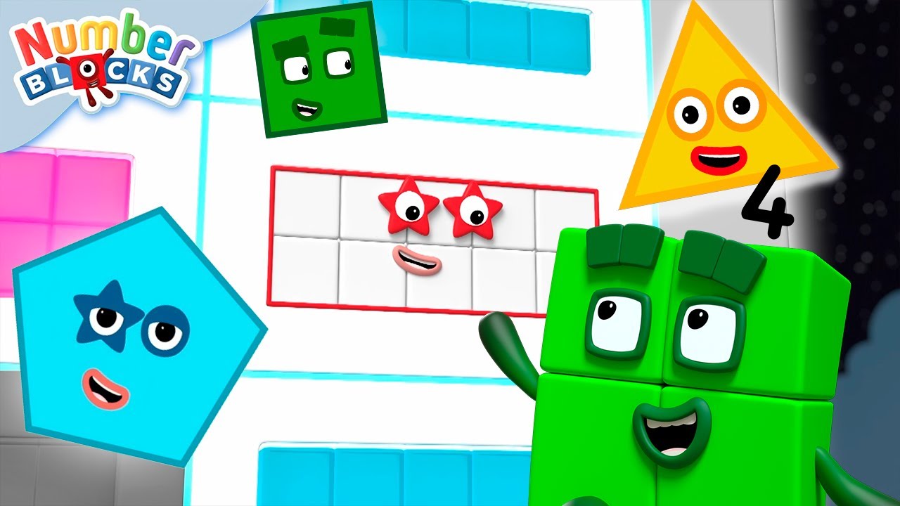 Modèles et séquences - Puzzles logiques 👾🧩 | Apprenez à compter | ​Numberblocks en français