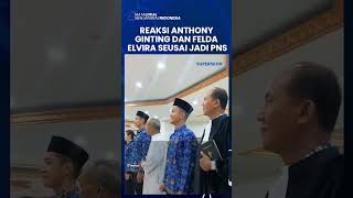 Resmi Diangkat Menjadi PNS, Ini Reaksi Pebulutangkis Anthony Ginting dan Atlet Wushu Felda Elvira