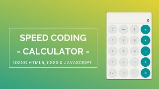 Build A JavaScript Calculator Without Eval // Speed Coding