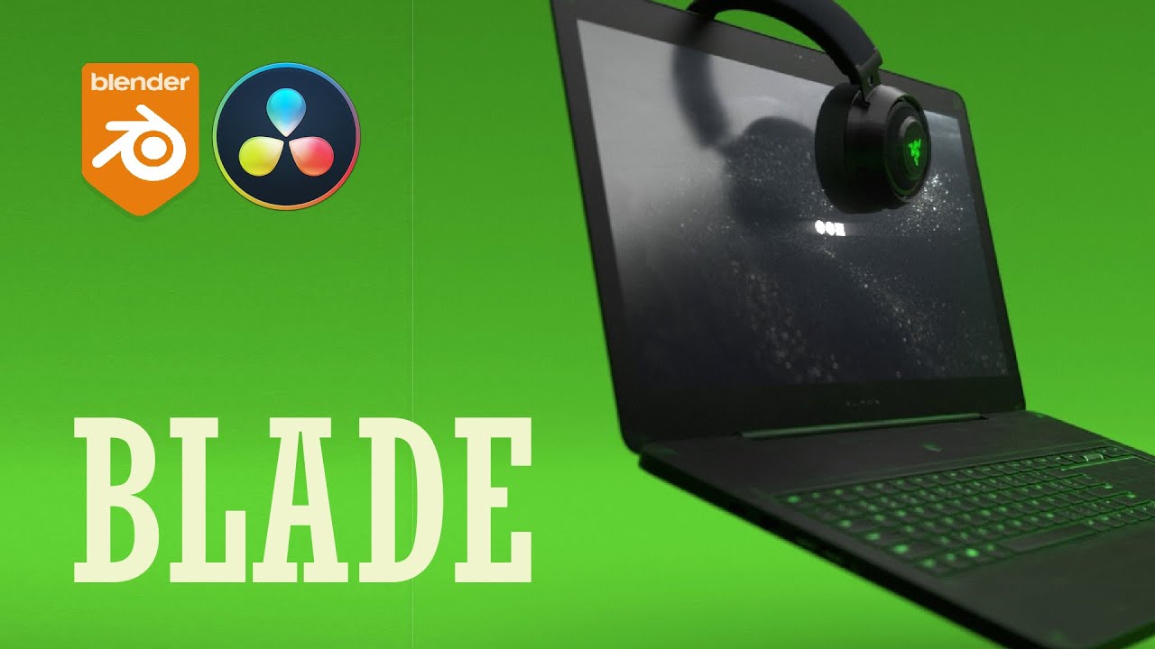 NATIVE BLADE - 3D Product Animation - Blender3D - DaVinci Resolve