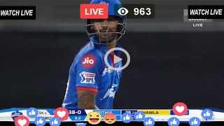 IPL2020 LIVE : DC vs KKR LIVE || 16th ipl Match || live Scorecard & Commentry ||