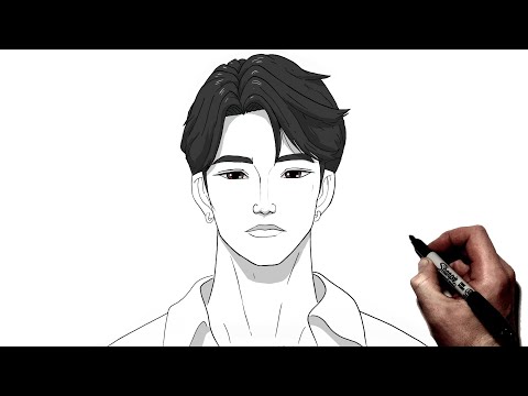 How To Draw Jinu | Step By Step | Kpop Demon Hunters