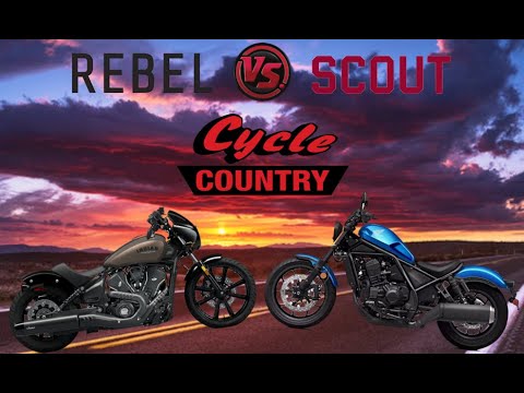 Indian Motorcycles Scout versus Honda Rebel 1100