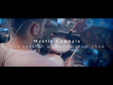 MYSTIC CYMBALS live session @BuddyDrumShop (feat : Thomas Perier)
