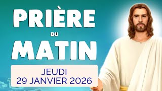 Download lagu 🙏 PRIERE du MATIN Jeudi 29 Janvier 2026 avec Évangile du Jour et Psaume mp3