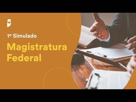 1º Simulado Magistratura Federal  - Correção