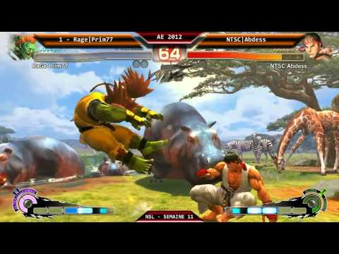 RAGE|Prim77 x NTSC|Abdess - NSL R11 - SSF4 AE 2012