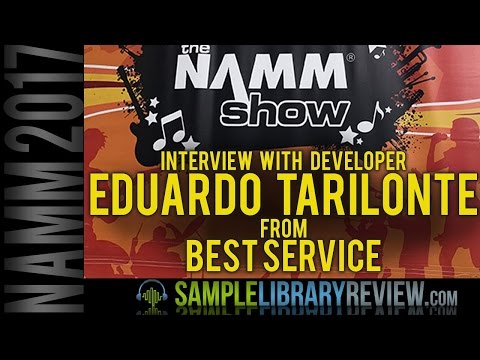 Interview: Eduardo Tarilonte from Best Service NAMM 2017