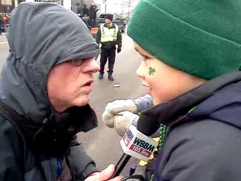 Danny McNeilly gets interviewed for WBBM radio