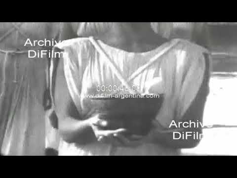 Olympic Flame Ceremony on Mount Olympia - 1971 ARCHIVE FOOTAGE