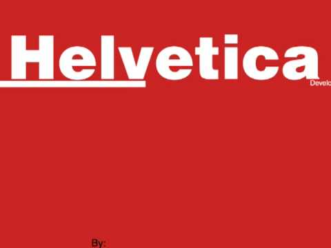 I Love Helvetica | Kinetic Typography