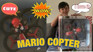 CARRERA NINTENDO MARIO COPTER UNBOXING AND REVIEW||CLAIRE AND GABRIEL