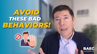 Are These Behavioral Issues Standing in The Way of Your Greater Career Success? | BAEC Leadership