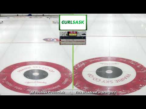 Wills/Williamson vs Montgomery/Mutlow - PLAYOFF ROUND 1 - CURLSASK Mixed Doubles Provincials