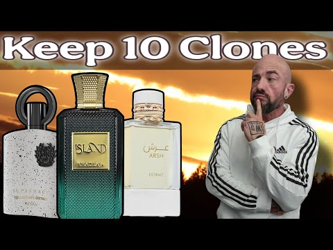 Keep Only 10 Clone Fragrances 4 Life (2025 Edition)