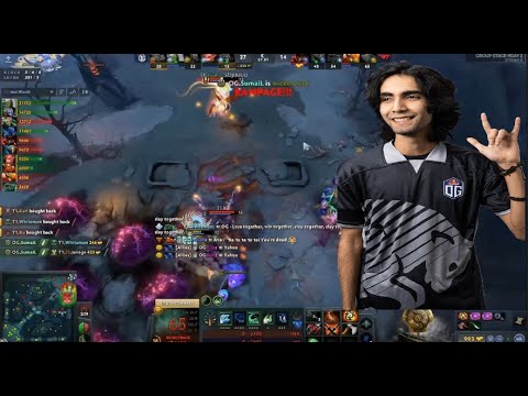 OG vs T1 TI10 - SUMAIL TRIPLE RAMPAGE