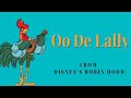 Oo De Lally Lyrics Disney S Robin Hood Sing Along Fairy God Heather