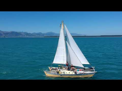 Wharram Tanenui sailing in Nelson NZ