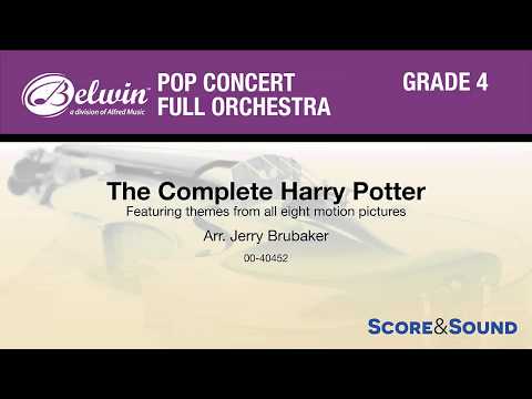 The Complete Harry Potter, arr. Jerry Brubaker – Score & Sound