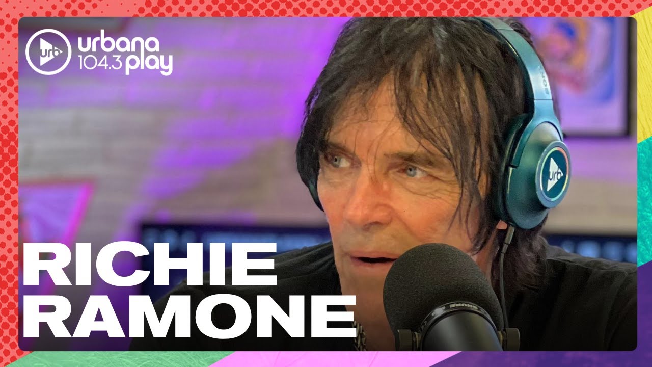 Richie Ramone: "Argentina es el único lugar donde me reconocen en la calle y me saludan" #Perros2023