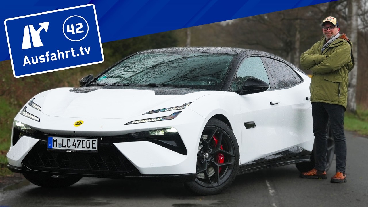 2026 Lotus Emeya 600 GT SE - Kaufberatung, Test deutsch, Review, Fahrbericht Ausfahrt.tv