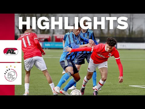 Topper in Alkmaar ⚔️ | Highlights AZ O18 - Ajax O18