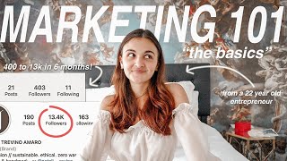 how to market your small business | Marketing 101| Ep. 1 - the basics