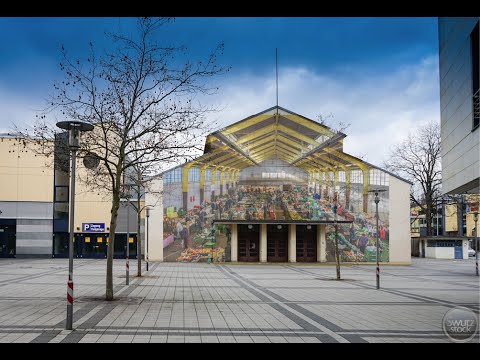 Impressionen vom Wochenmarkt in der Rotmainhalle (novembro de 2015)