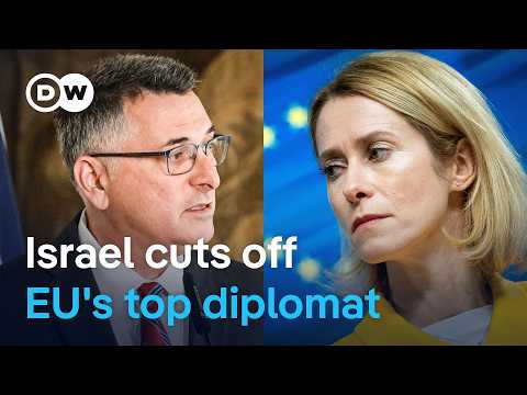 Israel cắt đứt quan hệ với Kaja Kallas của EU vì bị cáo buộc so sánh với chế độ apartheid | DW News (Israel cuts ties with EU's Kaja Kallas over alleged apartheid comparison | DW News)