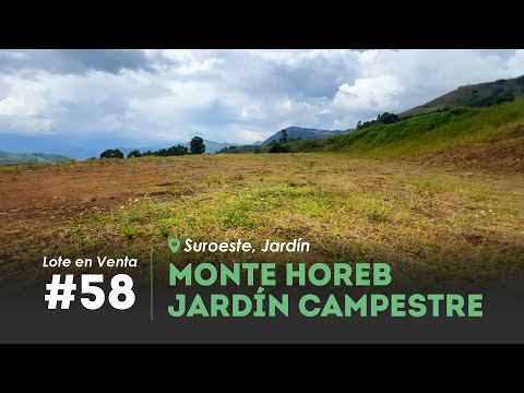 LOTE 58 JARDÍN ANTIOQUIA