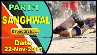 (1) Sanghwal ( Jalanhar) Kabaddi Tournament 22 Nov 2015