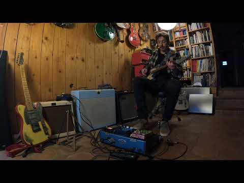 New Tonfuchs Lovecaster with Nick Silver Pickups through my Bartel Starwood