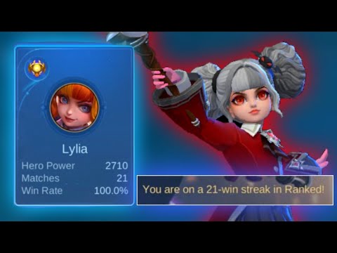 100% WINRATE!! BEST BUILD LYLIA SEASON 32 | BUILD LYLIA TERSAKIT 2024 - Lylia Gameplay