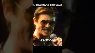 Rainbow Top 5 Hit Songs #hardrock #heavymetal #arenarock #englishband
