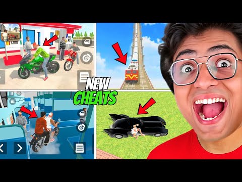 New Cheats in this INDIAN BIKE DRIVING 3d Mobile Game😱 Batman Car