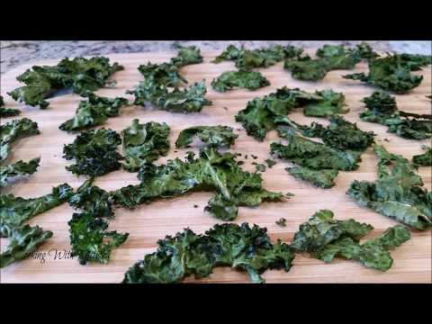 Kale Chips in just 3 Min.. | How to Make Crispy Kale Chips | HEALTHY SNACKS