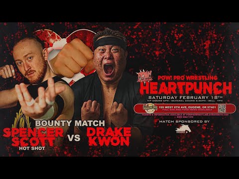 Spencer Scott vs. Drake Kwon - POW! Pro Wrestling "Heart Punch"