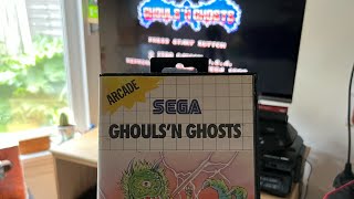 Gouls’ N Ghosts Sega master system gameplay. 