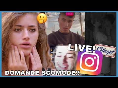 LUNA E SIMONE DEL COLLEGIO 5, PARLANO DELLA LORO “RELAZIONE”IN LIVE, DOMANDE SCOMODE!!