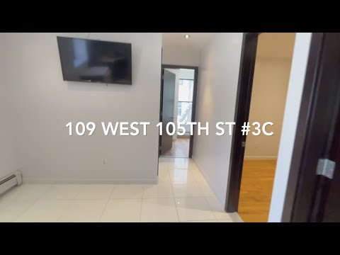 Walkthrough: 109 West 105th Street #3C